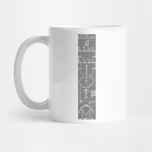 The Arecibo Message Mug